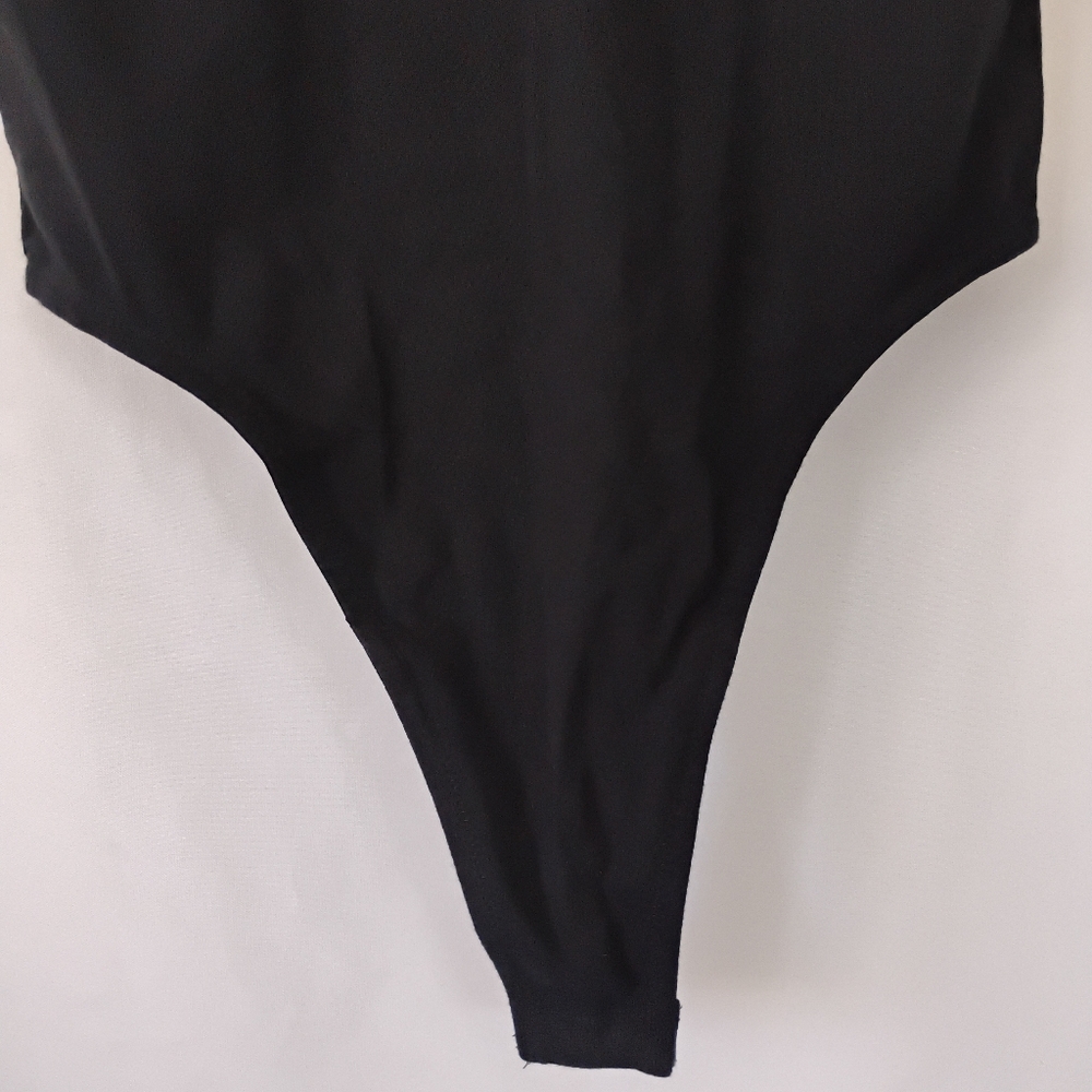 Women's Size M PINK Victoria's Secret Black "Game On" Football Sports Bodysuit - Picture 5 of 15